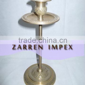 Candle Stick 25 cms Brass Candle Holder
