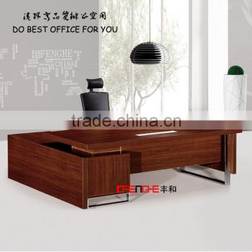 L Shape Curve Desk executive office table design DH106