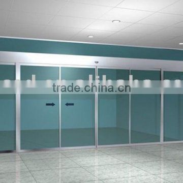 automatic glass sliding door system