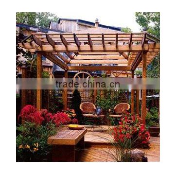 High quality newly designed 6000 series aluminum extrusion profile pavilion/grape shelf