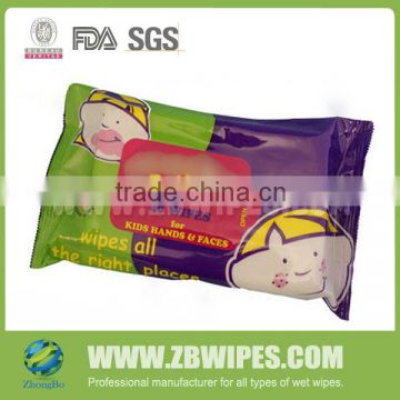 High Quality Custom Viscose Polyester Fabric Wet Wipes