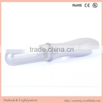 Low power warning ion import beauty device vibrating massager