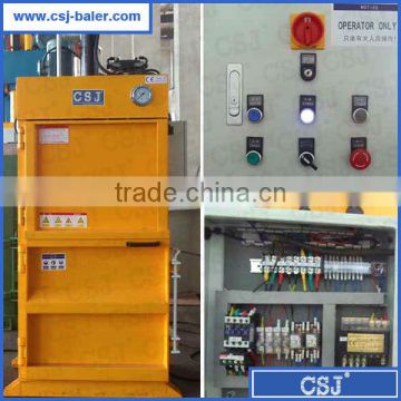 CE, SGS, TUV certificated vertical hydraulic electric baler machine for food waste