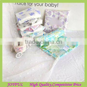 2017 Newest baby cotton blanket/baby muslin swaddle blanket