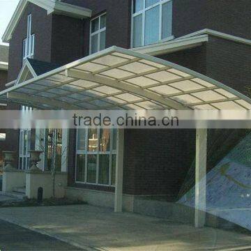 Canopies & Carports,Garages Type and Polycarbonate sheet Sail Material luxury steel frame homes