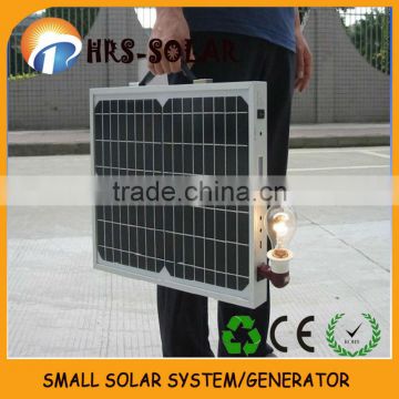 DC 12V New product portable solar system solar charger with radio