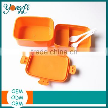 Microwave Food Container Plastic Eco-friendly Bento Box for Sale