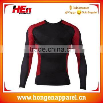 Hongen apparel popular best Mens rash guards shirts rash guard Tee best rash guards clothing