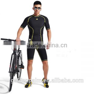 Custom high quality high resilence fashion cycling gym suit women