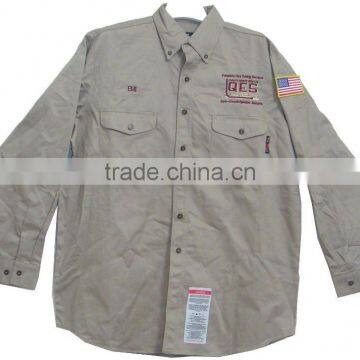 Spring&Fall 100%cotton flame retardant workwear uniforms