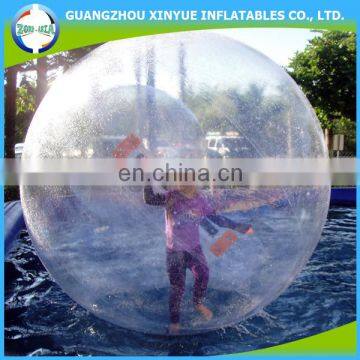 Hot selling inflatable walk on water ball, inflatable water ski balls