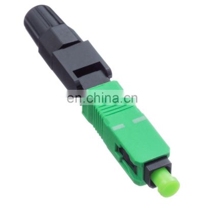 Optical fast connector sc/apc optic fiber fast connector/fiber quick connector ftth connector fiber optic connector