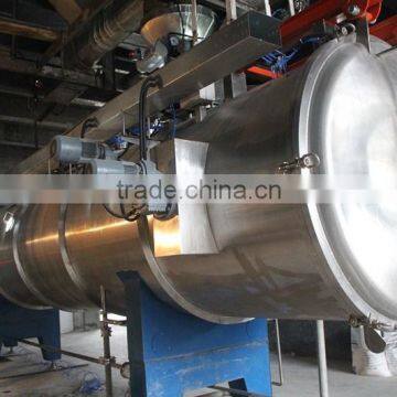 Belt vacuum powder continuous dryer for charcoal