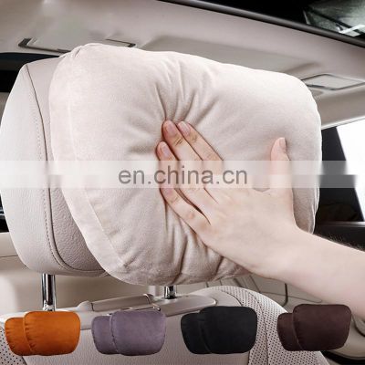 Autoaby Top Quality Car Headrest S Class Soft Universal Adjustable Rest Cushion Car Neck Pillow For Benz Maybach