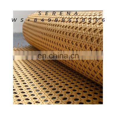 Vietnam Factory Hot Seller Natural Woven Bleashed Cane Webbing Roll Raw Rattan Webbing Cane