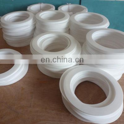 white ptfe plastic o-ring gasket spacer / pure ptfe gasket for seal