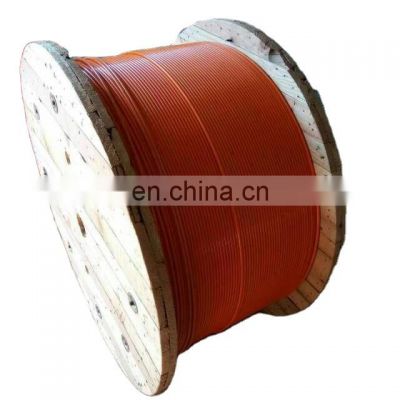 4.5,6,7,8mm fiber optic cable /fiberglass  wires/rod  with wooden cable drum