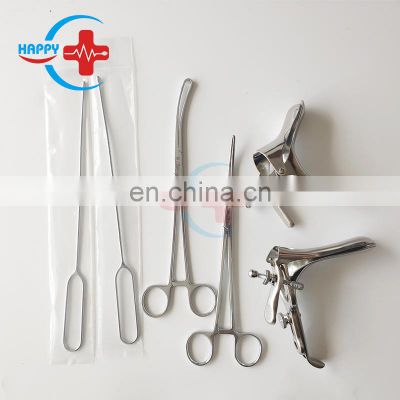 HC-T004 Medical Portable Gynecology Surgical Instruments Intrauterine Device , IUD placing and removing set