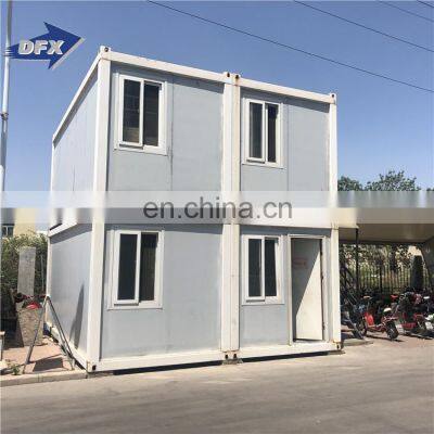 2 Floor Custom prefabricated living 20ft 40ft home container house prefab flat pack luxury prefabricated houses