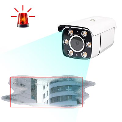 AI waterlogging recognition camera security cameras solar