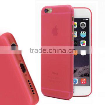 High quality PP 0.35mm for iphone 6 ultra slim case matte