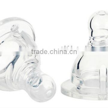 baby BPA free silicone Nipple /Pacifier/custom baby bottle nipple