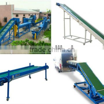 Customized Height Regulation Inclined Movable Belt Conveyor