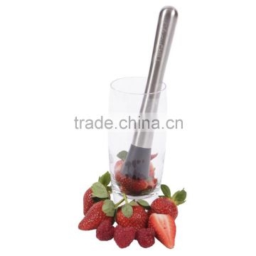 large stock stainless steel cocktail muddler factory price