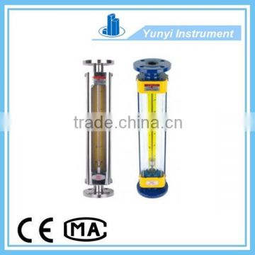 Glass tube flow meter
