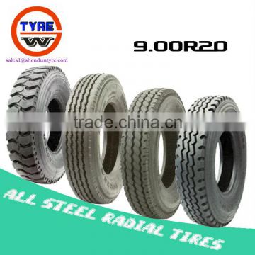 9.00R20 hot sale radial tyres for light truck bus TBR tires