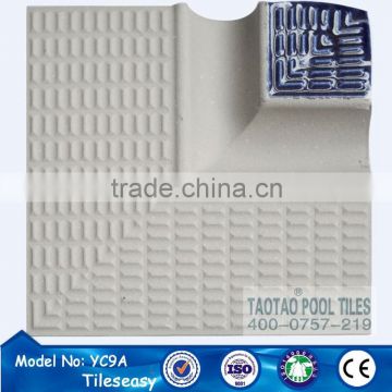 swimming pool nosing tiles ceramic tile edge trim