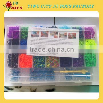 4200pcs per box loom bands kit plastic box