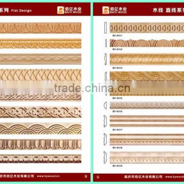 decorative carved wood casing molding