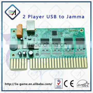 High Quality 2 Player USB TO Jamma
