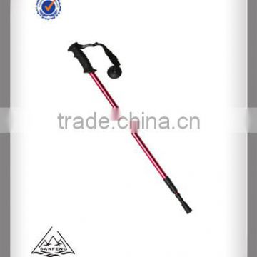 adjustable alminum 6061 mountain walking sticks manufacture