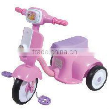 purple plastic moto kids tricycle 5309