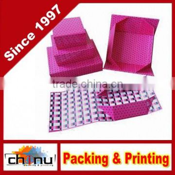 OEM Customized Printing Paper Gift Packaging Box (110224)