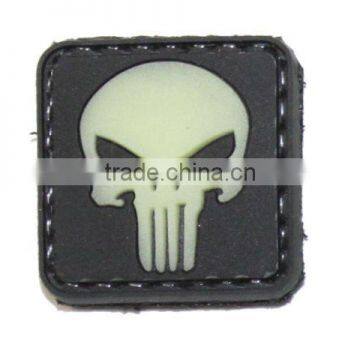 rubber badge,PVC patch,punisher PVC patch