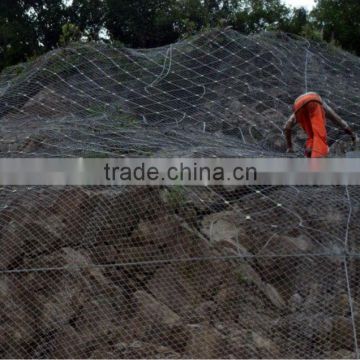 safety netting system protecting mesh