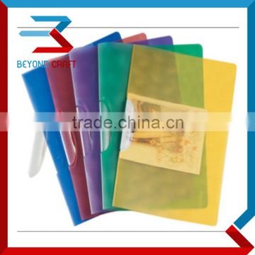 GOOD quality A4 size poly PP swing file folder