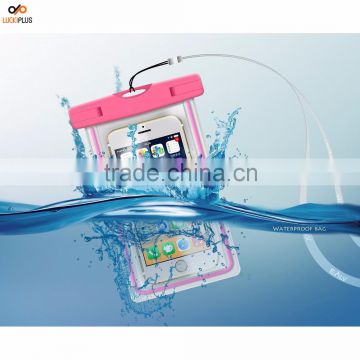 Luckiplus Travel Sport Swimming Phone Bag Waterproof, Snowproof, Dirtproof Case Bag for Phone