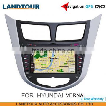 Car multimedia Player Navigation GPS DVD for HYUNDAI VERNA CE FCC ROHS