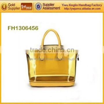 china alibaba lady fashion wholesale PVC tote bag