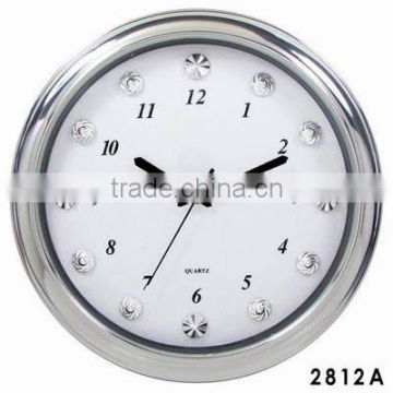 Plastic Wall Clock, with Custom Made Clock Dial for Home Decoration