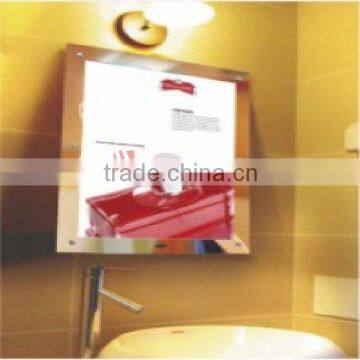 Cheap super brightness washroom crystal magic mirror wholesale