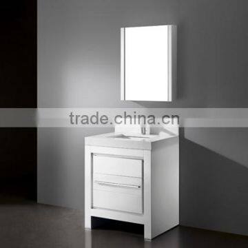 30 inch Glossy White Single Bathroom Vanity LN-S5250