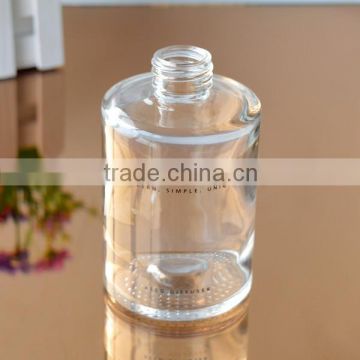 Printed glass perfume bottle/glass reed diffuser bottle