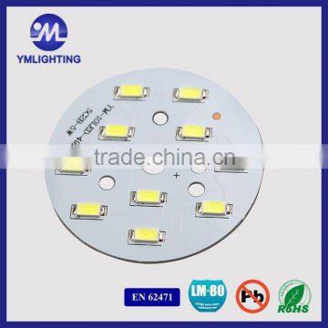 Led Light Circuit Board Smd Round Panel Shaped Pcb Smd 5730