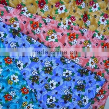 Quality of 100% viscose rayon fabric textile printing