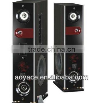 wood speaker SA-118 with usb and sd,fm